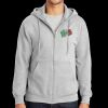 Essential Fleece Full Zip Hooded Sweatshirt Thumbnail