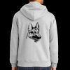 Essential Fleece Full Zip Hooded Sweatshirt Thumbnail