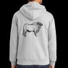 Essential Fleece Full Zip Hooded Sweatshirt Thumbnail