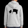 Essential Fleece Full Zip Hooded Sweatshirt Thumbnail
