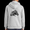 Essential Fleece Full Zip Hooded Sweatshirt Thumbnail