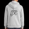 Essential Fleece Full Zip Hooded Sweatshirt Thumbnail