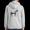 Essential Fleece Full Zip Hooded Sweatshirt Thumbnail