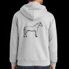 Essential Fleece Full Zip Hooded Sweatshirt Thumbnail
