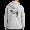 Essential Fleece Full Zip Hooded Sweatshirt Thumbnail