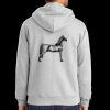 Essential Fleece Full Zip Hooded Sweatshirt Thumbnail