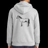 Essential Fleece Full Zip Hooded Sweatshirt Thumbnail