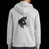 Essential Fleece Full Zip Hooded Sweatshirt Thumbnail