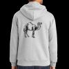 Essential Fleece Full Zip Hooded Sweatshirt Thumbnail