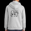 Essential Fleece Full Zip Hooded Sweatshirt Thumbnail