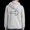 Essential Fleece Full Zip Hooded Sweatshirt Thumbnail