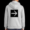 Essential Fleece Full Zip Hooded Sweatshirt Thumbnail