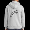 Essential Fleece Full Zip Hooded Sweatshirt Thumbnail