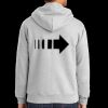 Essential Fleece Full Zip Hooded Sweatshirt Thumbnail
