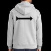 Essential Fleece Full Zip Hooded Sweatshirt Thumbnail