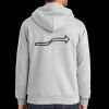 Essential Fleece Full Zip Hooded Sweatshirt Thumbnail