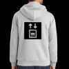 Essential Fleece Full Zip Hooded Sweatshirt Thumbnail