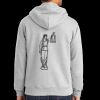 Essential Fleece Full Zip Hooded Sweatshirt Thumbnail