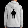 Essential Fleece Full Zip Hooded Sweatshirt Thumbnail