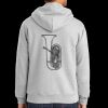 Essential Fleece Full Zip Hooded Sweatshirt Thumbnail