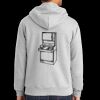 Essential Fleece Full Zip Hooded Sweatshirt Thumbnail