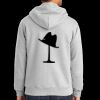 Essential Fleece Full Zip Hooded Sweatshirt Thumbnail
