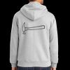 Essential Fleece Full Zip Hooded Sweatshirt Thumbnail