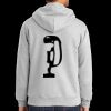 Essential Fleece Full Zip Hooded Sweatshirt Thumbnail