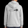 Essential Fleece Full Zip Hooded Sweatshirt Thumbnail