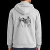 Essential Fleece Full Zip Hooded Sweatshirt Thumbnail