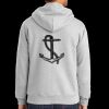 Essential Fleece Full Zip Hooded Sweatshirt Thumbnail
