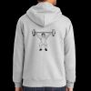 Essential Fleece Full Zip Hooded Sweatshirt Thumbnail