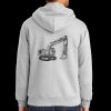 Essential Fleece Full Zip Hooded Sweatshirt Thumbnail