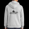 Essential Fleece Full Zip Hooded Sweatshirt Thumbnail