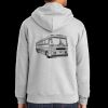 Essential Fleece Full Zip Hooded Sweatshirt Thumbnail