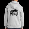 Essential Fleece Full Zip Hooded Sweatshirt Thumbnail