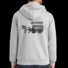 Essential Fleece Full Zip Hooded Sweatshirt Thumbnail