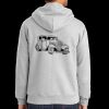 Essential Fleece Full Zip Hooded Sweatshirt Thumbnail
