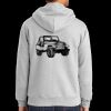 Essential Fleece Full Zip Hooded Sweatshirt Thumbnail