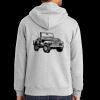 Essential Fleece Full Zip Hooded Sweatshirt Thumbnail