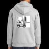 Essential Fleece Full Zip Hooded Sweatshirt Thumbnail