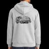 Essential Fleece Full Zip Hooded Sweatshirt Thumbnail