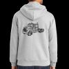 Essential Fleece Full Zip Hooded Sweatshirt Thumbnail