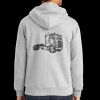 Essential Fleece Full Zip Hooded Sweatshirt Thumbnail