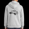 Essential Fleece Full Zip Hooded Sweatshirt Thumbnail