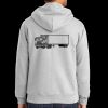 Essential Fleece Full Zip Hooded Sweatshirt Thumbnail