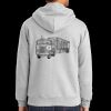 Essential Fleece Full Zip Hooded Sweatshirt Thumbnail