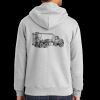Essential Fleece Full Zip Hooded Sweatshirt Thumbnail