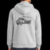Essential Fleece Full Zip Hooded Sweatshirt Thumbnail