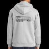 Essential Fleece Full Zip Hooded Sweatshirt Thumbnail